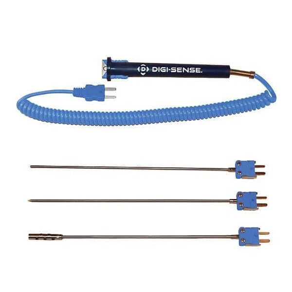 Type T Detach Handle/Lock Probe Kit, 8"L
